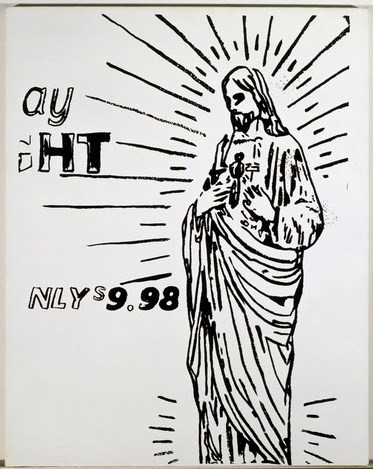 Andy Warhol, “Christ-$9.98” (1985–86)